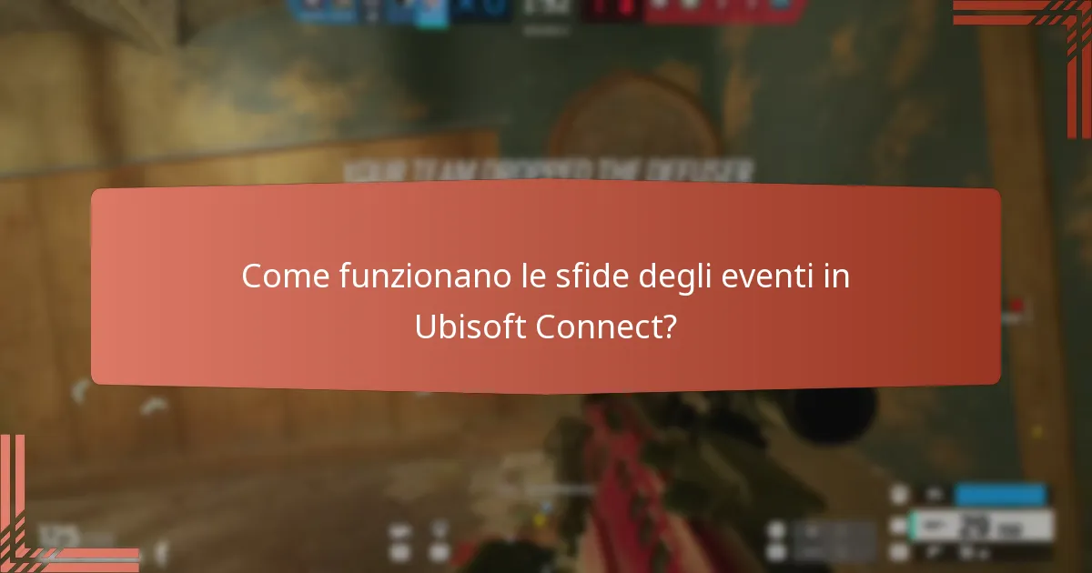 Come funzionano le sfide degli eventi in Ubisoft Connect?